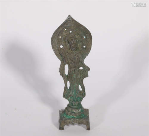 A Bronze Bodhisattva