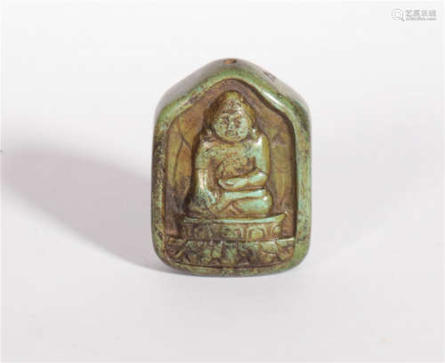 A Turquoise Plaque Tang Dynasty