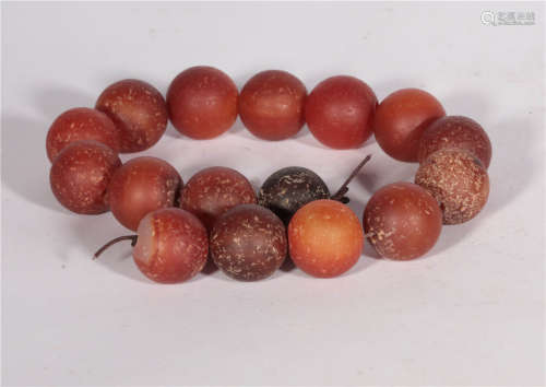 A Group of Agate Beads Han Dynasty
