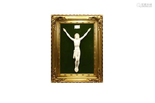 Figura de marfil tallado, “Crucifixión”