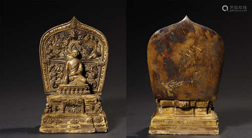 Qing Dynasty, Gilt Bronze Buddha