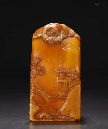 Shou Shan Tian Huang Landscape Seal