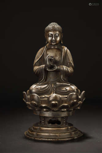 Early Stage, Silver Shakyamuni Buddha