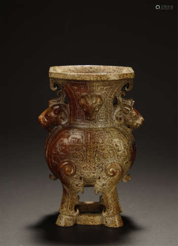 Ancient Jade Vase