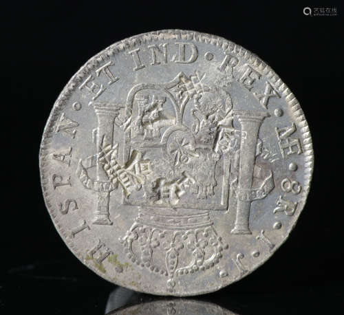 西班牙1799年 MO 8R IJ 银币