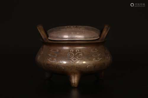 Qing，Copper  Ear Furnace