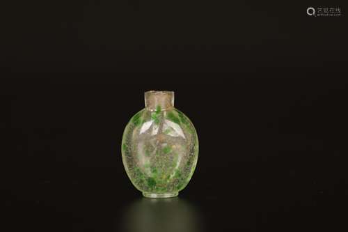 18th Glass Snuff Bottle