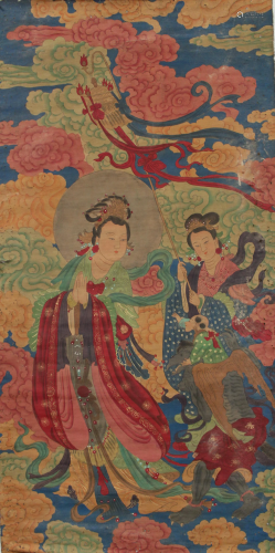 Chinese Juan Painting