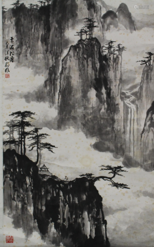 A Chinese Hanging Scroll Painting