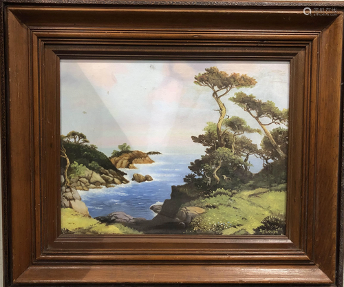 A Framed Oil Painting