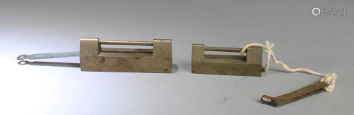 A Group of Two Antique Locks