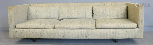 Midcentury Harvey Prober Upholstered Sofa.