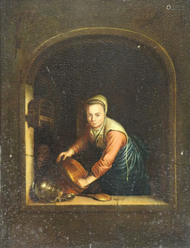 MANNER OF GERRIT DOU (17th CENTURY).