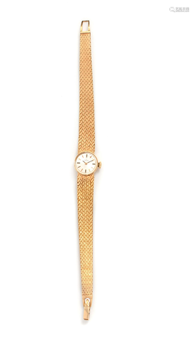 OMEGA, 14K YELLOW GOLD WRISTWATCH