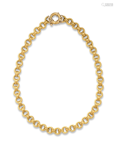 YELLOW GOLD NECKLACE