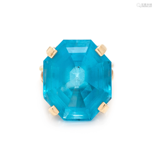 BLUE TOPAZ RING