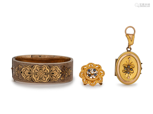 COLLECTION OF ANTIQUE JEWELRY