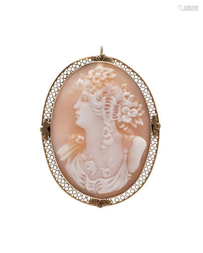 CAMEO PENDANT/BROOCH