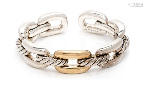 DAVID YURMAN, STERLING SILVER AND YELLO…