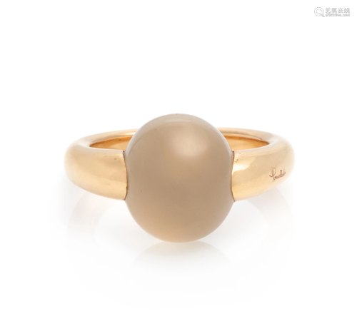 POMELLATO, YELLOW GOLD AND MOONSTONE RI…