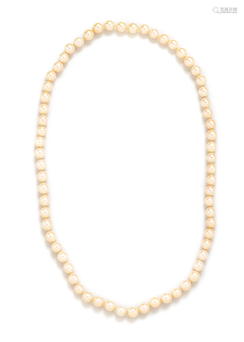 CULTURED PEARL NECKLACE