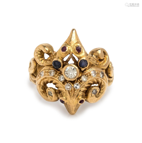 LALAOUNIS, YELLOW GOLD, DIAMOND AND GEMS…