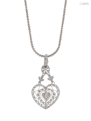 DIAMOND PENDANT/NECKLACE