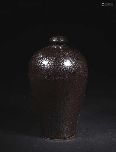 A FLAMB?-GLAZED JAR,18TH CENTURY