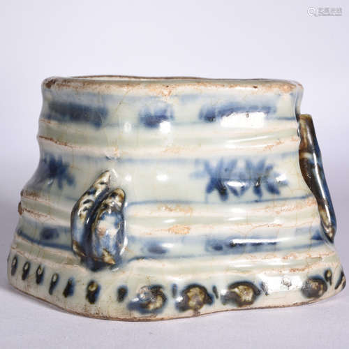 A Blue and White Vase