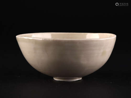 A MOLDED TING BOWL, SUNG DYNASTY