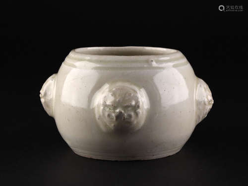 A BLANC-DE-CHINE WASHER, SUNG DYNASTY