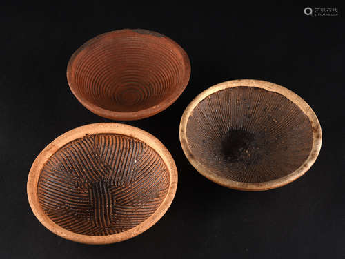 THREE JIZHOU TYPE TEA BOWL, SUNG DYNASTY