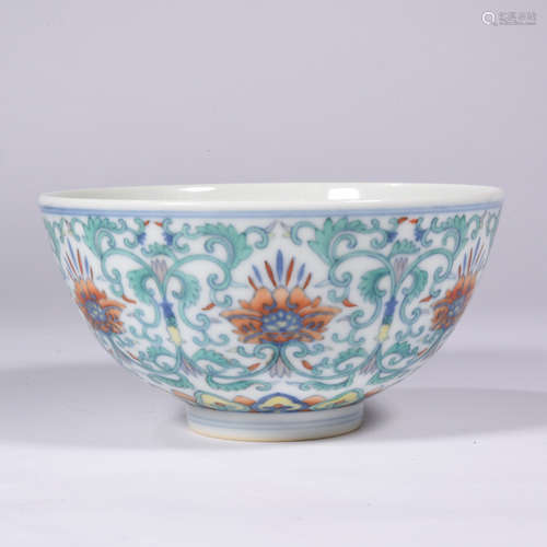 A DOUCAI BOWL, 18TH CENTURY