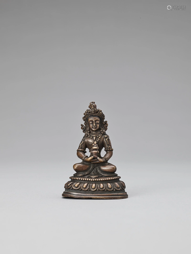 AN AVALOKITESHVARA BRONZE