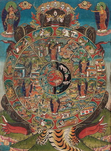 A TIBETAN MANDALA, 20TH CENTURY