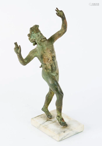 Dancing Faun after the Ancient