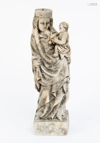 Stone Maria with child