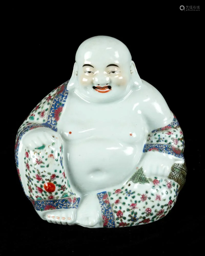 Qianlong Porcelain Buddha