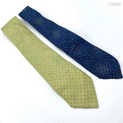 Men’s Silk Hermes and Liberty Ties