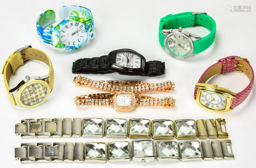 Lot of 7 Ladies Fashion Watches