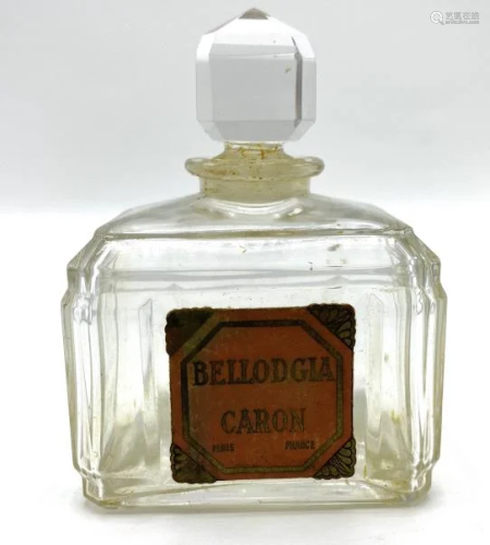 Vintage Baccarat Bellodgia Caron Perfume Bottle