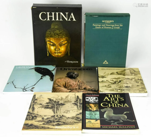 Collection of Chinese Theme Art Coffee Table Books