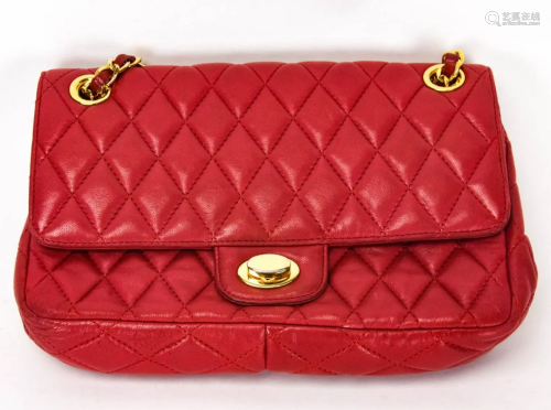 Diana Vincenna Quilted Leather Handbag / Purse
