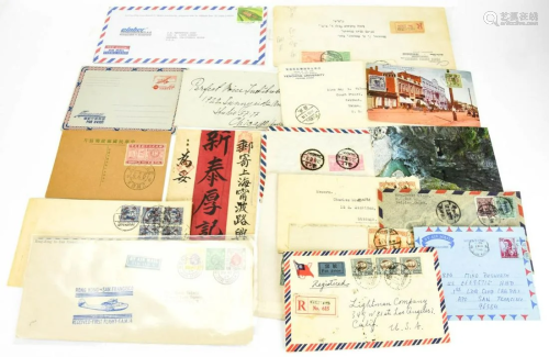 Collection of Early Republic of China Postcards