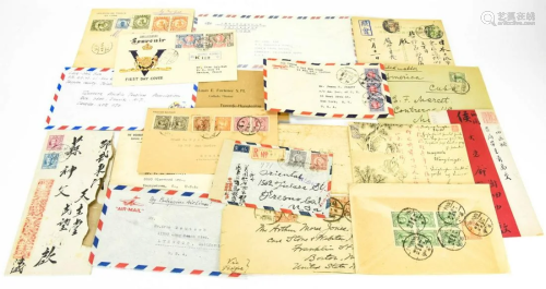 Collection of Early Republic of China Postcards