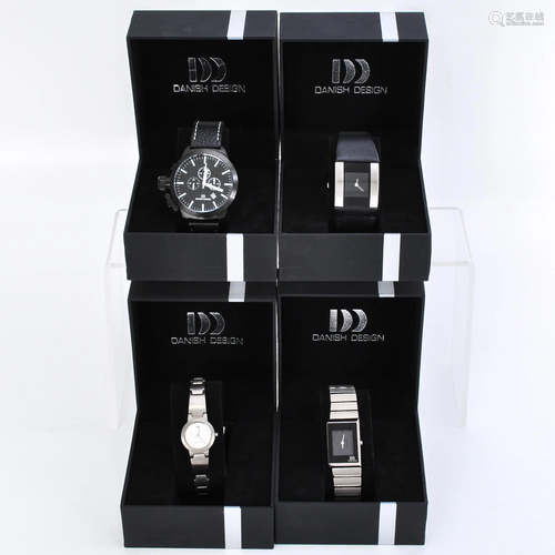 Four Danish Design Watches