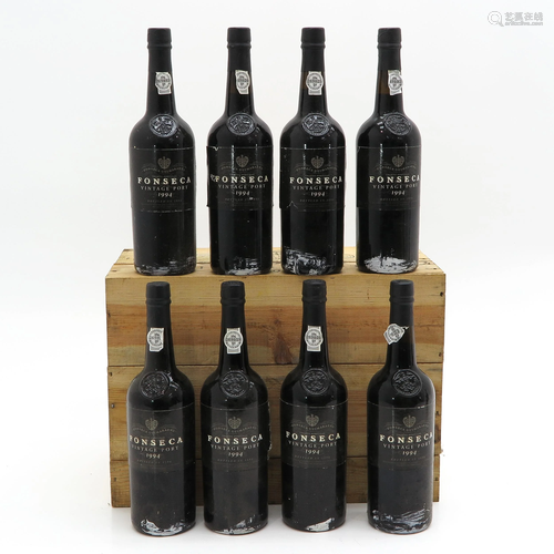 Eight Bottles of Fonseca Port 1994