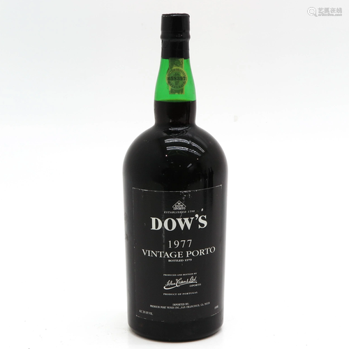 Bottle of Dow's Port