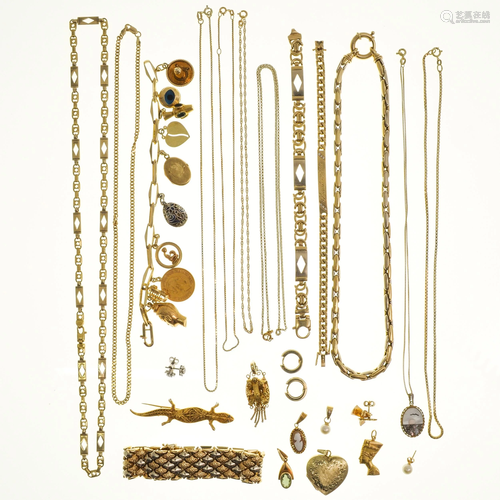 Diverse Collection of Jewelry