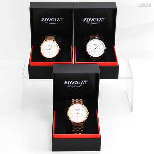 Three Advolat Watches